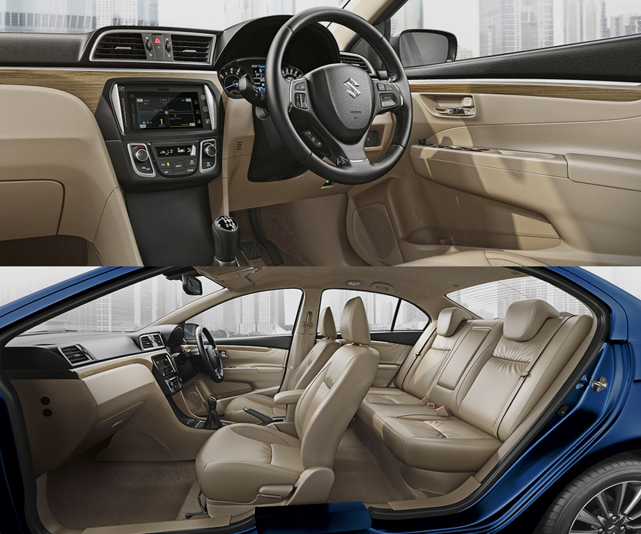 Suzuki Ciaz Интерьер 